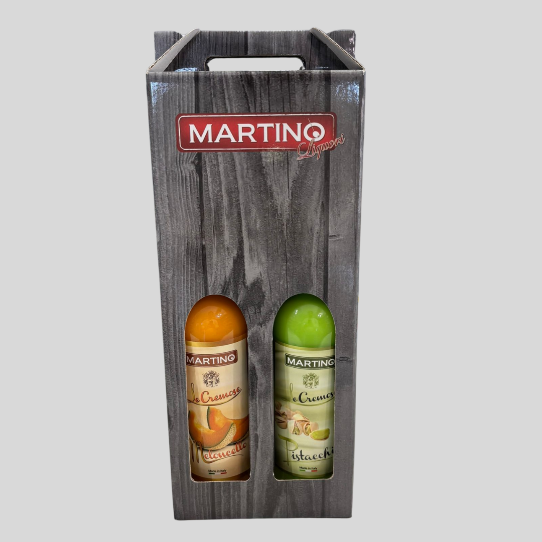 Box Regalo per 2 Bottiglie da 50cl- Martino Liquori