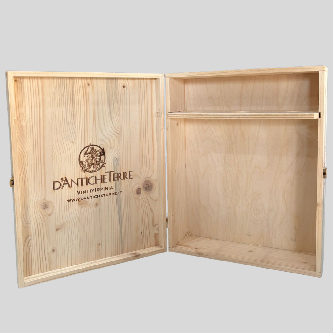 Cassetta Legno per 3 Bottiglie – D’Antiche Terre