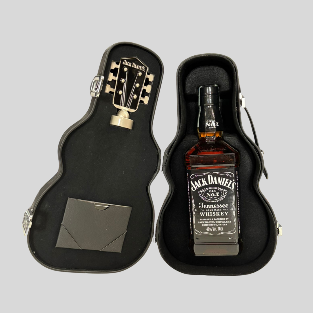 Jack Daniel’s Tennessee Whiskey con Custodia a Chitarra