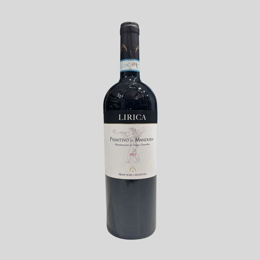 Primitivo di Manduria DOC - Lirica - Produttori di Manduria